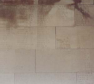 Pte Alexander Pirie Arras Memorial