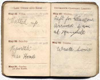 1916 diary