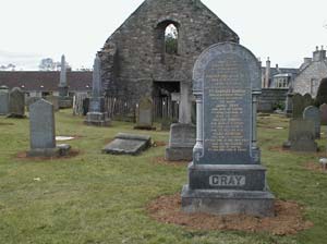 Insch Old Kirk and graveyard