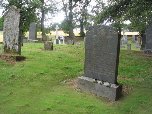 Douglas headstone, Kennethmont Kirkyard