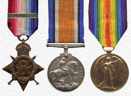 1914-1918 Medal Trio