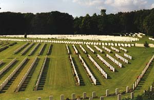 View of Etaples Cemetery