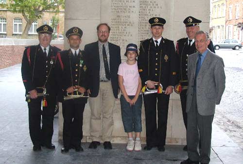 Buglers at The Menin Gate, Ypres