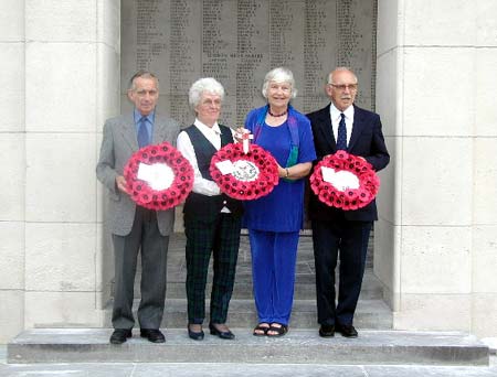 The Gordon Family at The Menin Gate, Ypres