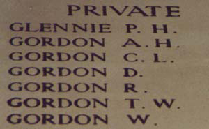 The name of Robert Gordon