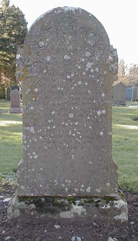 The Middleton headstone, Gartly Kirkyard