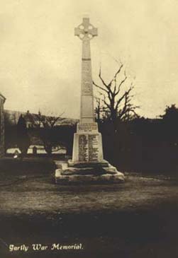 Gartly War Memorial  c 1921