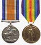 War & Victory Medals