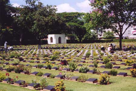 Kanchanaburi Cemetery, Thailand