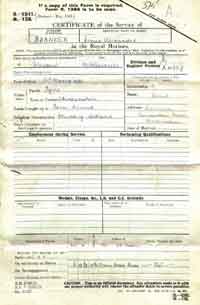 Sandy Brander's Service Record
