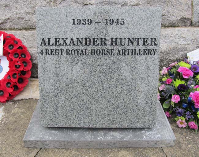 Sgt. Alexr. Hunter R.H.A.