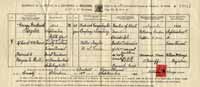 George Taylor Death Certificate