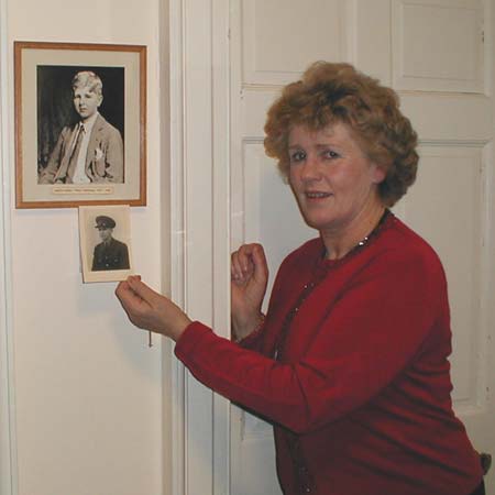 Diane Kelsey at Leith Hall, October 2002