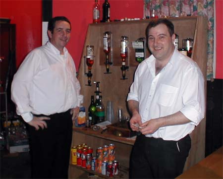 the bar staff