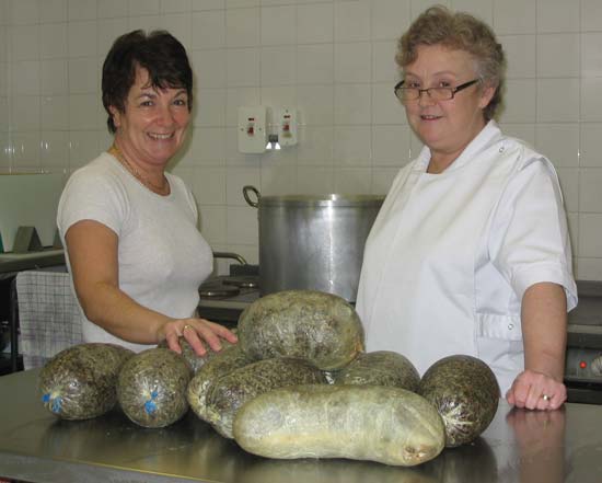 The cooks,  Kennethmont Burns Supper 2007