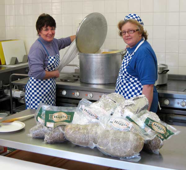 The cooks,  Kennethmont Burns Supper 2009