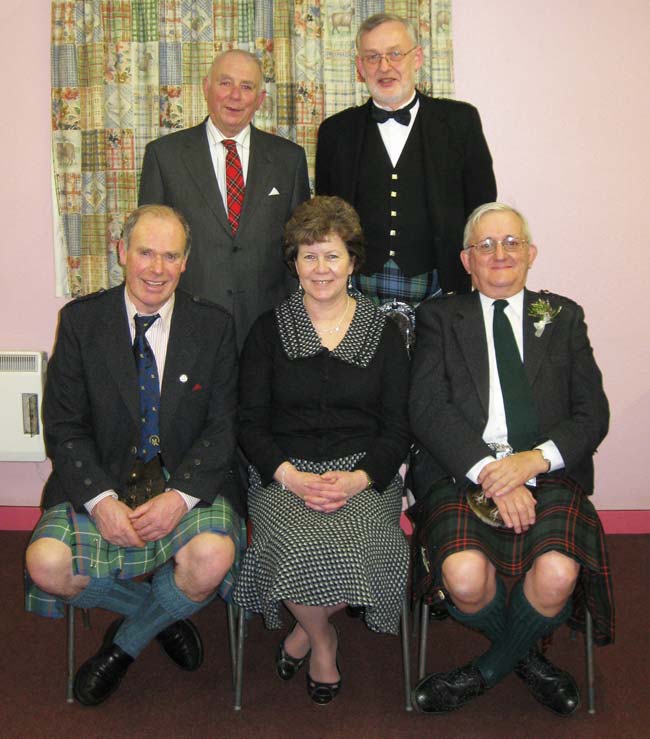 Kennethmont Burns Supper speakers 2009