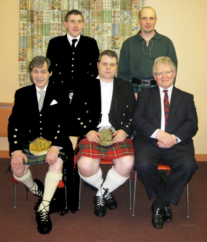 Kennethmont Burns Supper speakers 2009