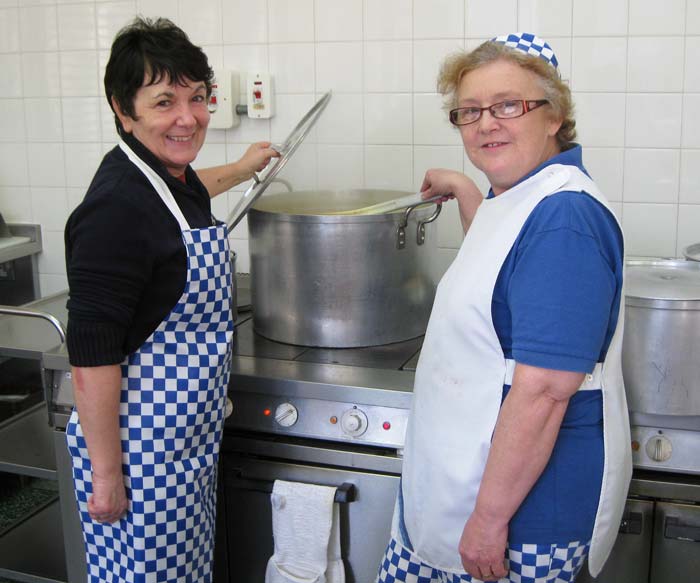 The cooks,  Kennethmont Burns Supper 2011