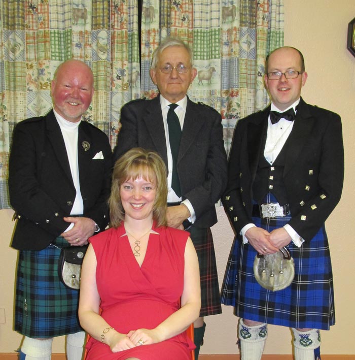 Kennethmont Burns Supper speakers 2013