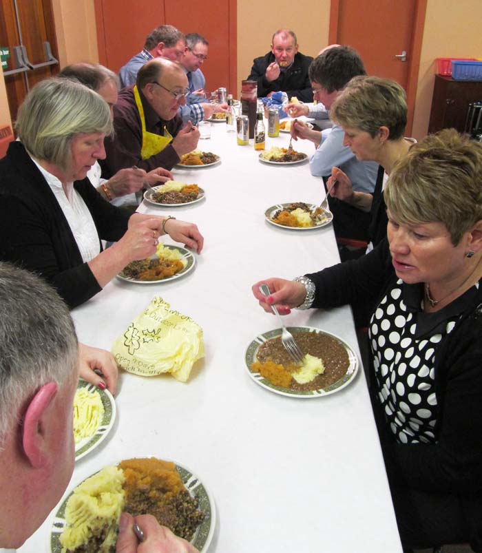 Kennethmont Burns Supper 2013