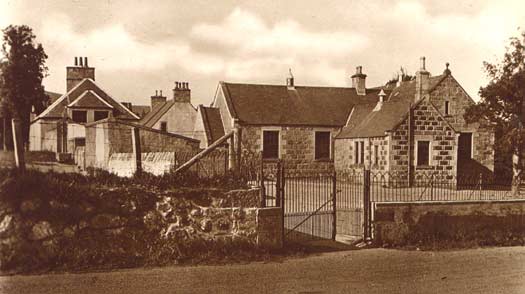 View of Kennethmont School c1935