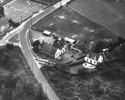 Aerial view of school-1959